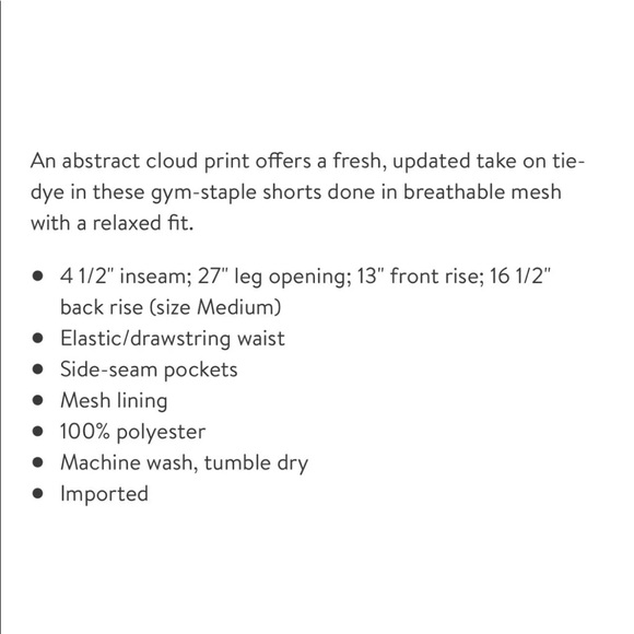 Like new Nike Plus 2x tie dye lined mesh shorts - Picture 6 of 7